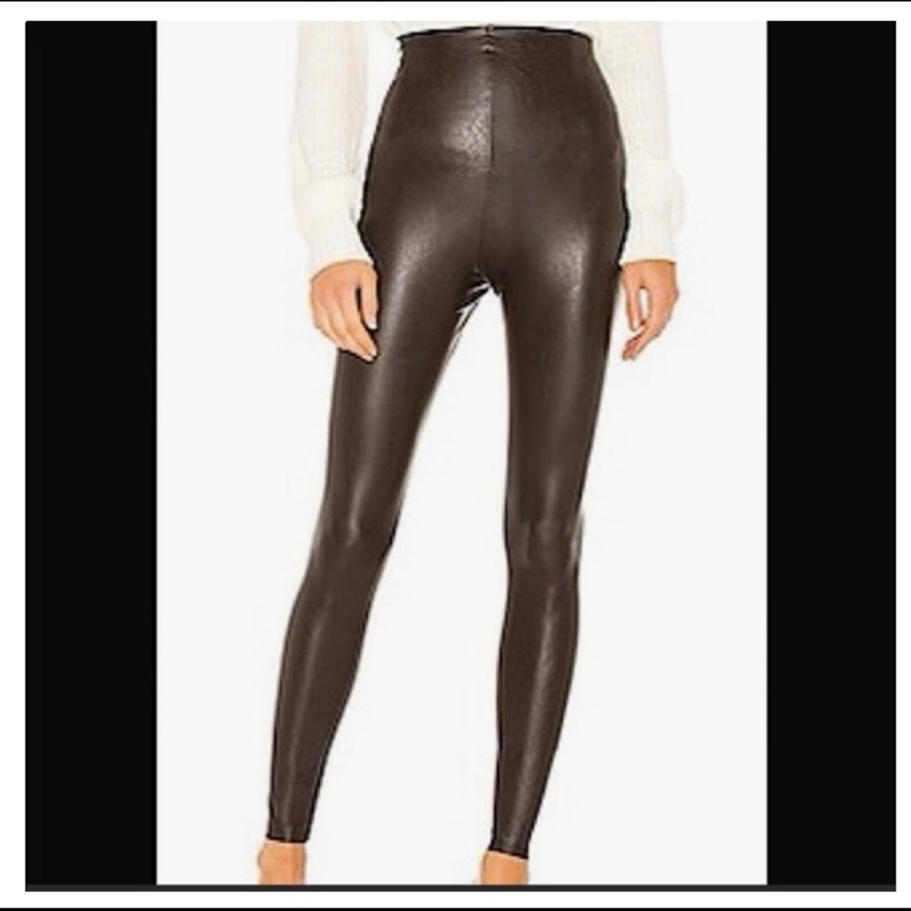 Commando faux leather leggings. NBW